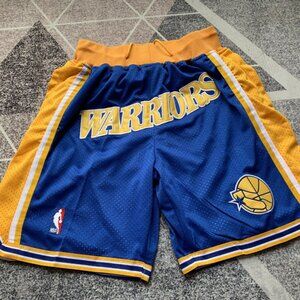 Golden State Warriors Blue Shorts